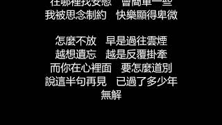 孫燕姿 - 半句再見(歌詞版)