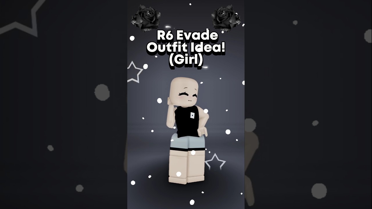 0 Robux evade avatar! #roblox #girl #robloxedit #0robuxoutfitideas #music #black #cupid #fiftyfifty