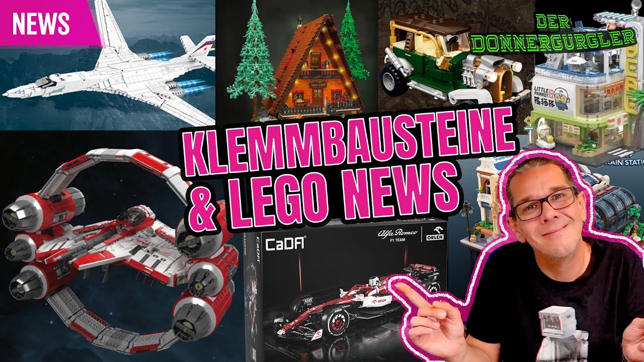 Klemmbausteine und Lego News September 2023 - Mould King, Cada, Forange, Reobrix und viele andere