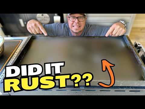 Did it RUST? Weber Slate Griddle Update and COMMON QUESTIONS
