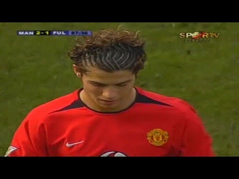 Cristiano Ronaldo Vs Fulham Home (06/03/2004)