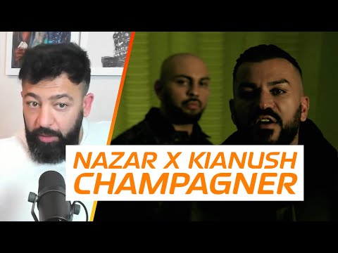 NAZAR feat. KIANUSH - CHAMPAGNER | Rooz Reagiert