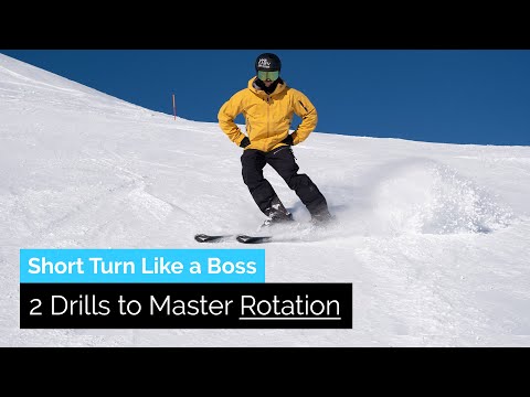 How to Short Turn on Skis, 2 Drills to Master Rotation | Drill Bits thumbnail