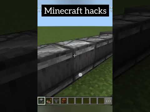 Unbelievable Minecraft hacks only pros know #shorts