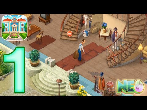 Homescapes: Gameplay Walkthrough Part 1 - Day 1 Memories (iOS, Android) - YouTube