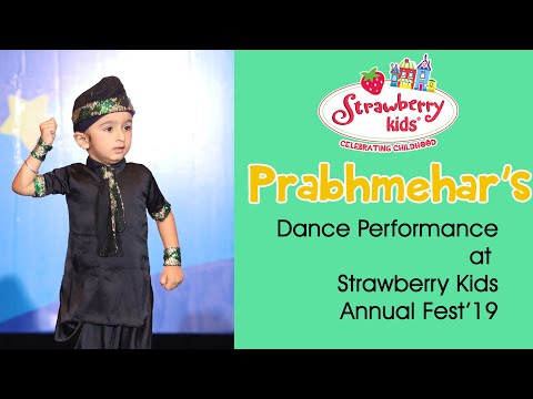 Prabhmehar's Astounding Performance | Strawberry Kids Preschool | Patiala