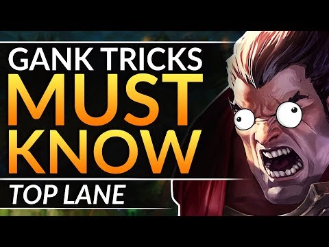 INSANE Ganking Tips to ABUSE on EVERY Champion: TOP LANE Paths and Tricks | League of Legends Guide