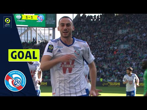 Goal Lucas PERRIN (30' - RCSA) AS SAINT-ÉTIENNE - RC STRASBOURG ALSACE (2-2) 21/22