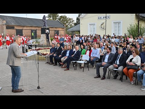 Frigerio participó del acto central por el 113° aniversario de General Galarza