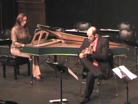 Scarlatti D minor Sonata, K89, Carlo Aonzo, Mandolin