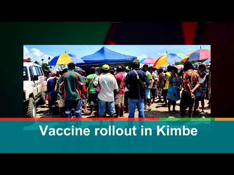 Vaccine rollout in Kimbe