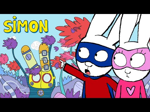 Capa de Salvando a Base Secreta | Simon | Episódios Completos 30min | Temp. 4 | Desenhos animados infantil