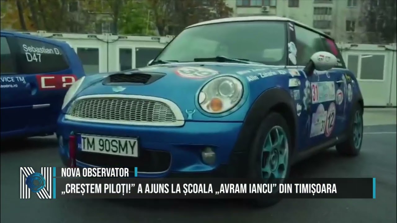 „Creștem Piloți!” a ajuns la Școala „Avram Iancu” din Timișoara