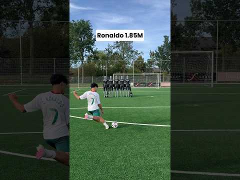 Freekick challenge ⚽️🔥 #cristianoronaldo #ronaldo #shorts
