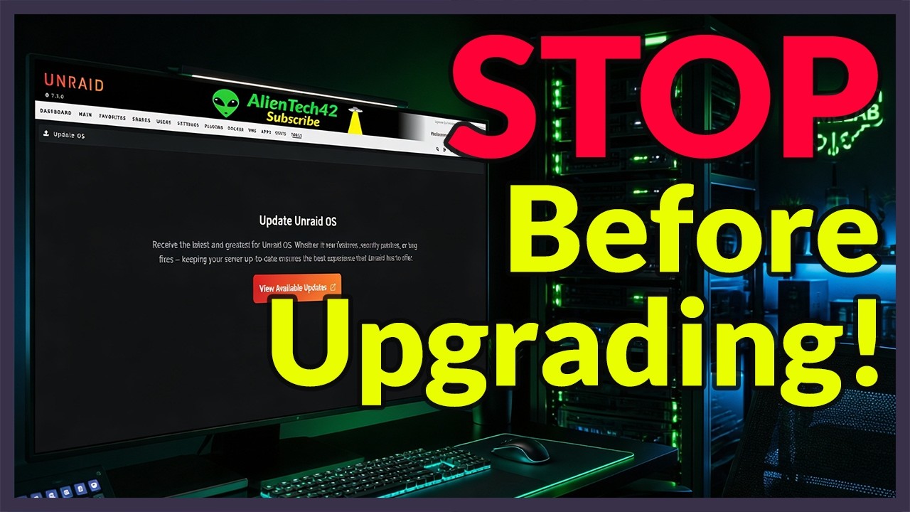 Before You Upgrade to Unraid 7.3… Watch This First
