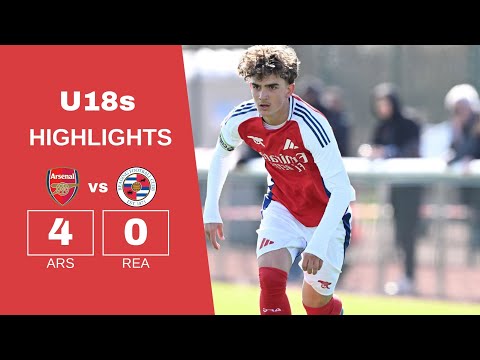 Max Dowman Scores 4 Goals! | Arsenal U18s 4-0 Reading | U18 Premier League Highlights (26/04/25)