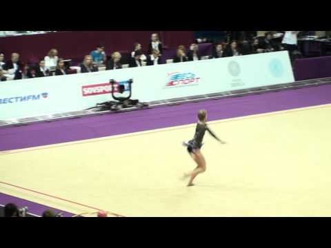 Emilie Holte, Norway, ball. Grand Prix Moscow 19.02.2016