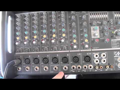 Yorkville M1610-2 | 10-channel 1600W Powered Mixer w/FX. Brand New! image 10