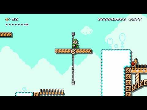 たかい たかい はしのうえ / Broad Bridge by こな/Kona - Super Mario Maker 2 - No Commentary 1cb 022020