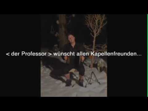 WEIHNACHTSWAHN DER KAPELLE WEYERER 2012 : DER PROFESSOR