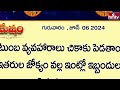 ఈరోజు రాశిఫలాలు | 6th June Month 2024 | Rasi Phalalu | Telugu Horoscope | hmtv - Video