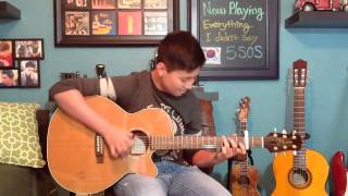 Everything I Didn&#39;t Say - 5 Seconds of Summer (5SOS) - Fingerstyle Guitar Cover Instrumental