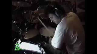 Dave Lombardo - rehearsal &quot;Fall of Sipledome&quot; (The Gathering) with Testament 98