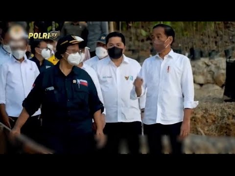 PRESIDEN JOKOWI RESMIKAN PERSEMAIAN MENTAWIR, PENAJAM PASER UTARA