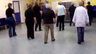 Down Louisiana Way - line dance demonstration