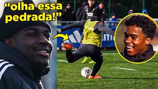 😱FORÇA DO ENDRICK NÃO EXISTE! ENDRICK CHOCA COMPANHEIROS DO LYON COM TREINO ABSURDO!!