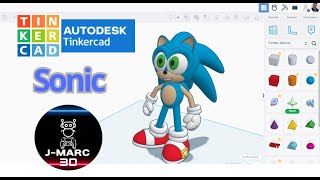 Sonic Modelagem 3D no TinkerCad