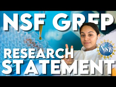 How I Wrote a Winning NSF GRFP Research Proposal (Step-by-Step Guide) | Graduate School Fellowships