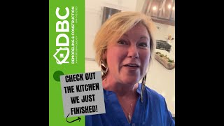Watch video: Bright Millcreek Kitchen Remodel with Dark...