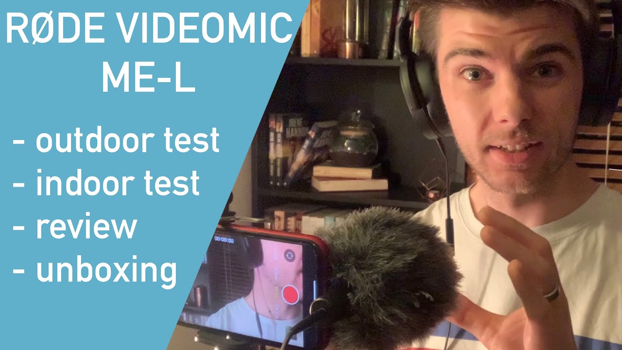 RODE VideoMic Me-L | Unboxing + review + Indoor and Outdoor tests