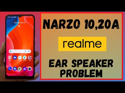 Realme Narzo 10,20a call Ear speaker problem | realme call sound problem