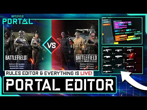 Battlefield 2042 Portal Editor is LIVE! - Rules Editor & Everything | BATTLEFIELD