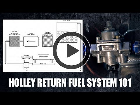 Holley carburetor return fuel system 101 & ( Mod Gone Wrong!)