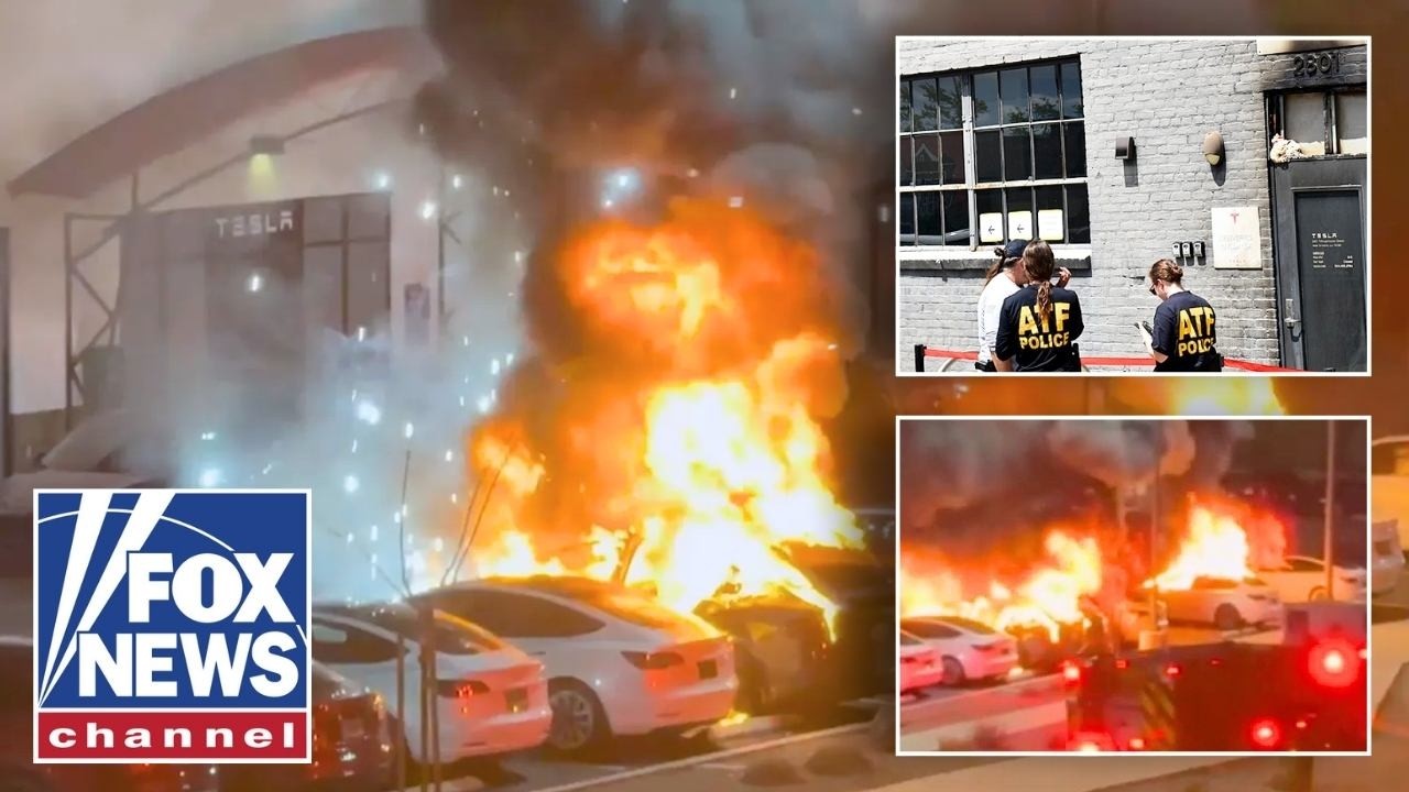 Molotov-slinging suspect allegedly strikes Tesla shop amid wave of corporate ARSON ATTACKS