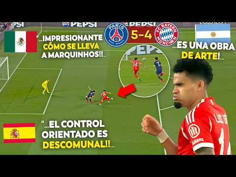 ASÍ REACCIONÓ el MUNDO al GOLAZO de Lᴜɪꜱ Dɪᴀᴢ ante Bᴀʏᴇʀɴ 