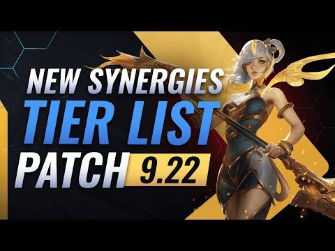 NEW UPDATE: BEST Synergies TIER List – Teamfight Tactics Patch 9.22
