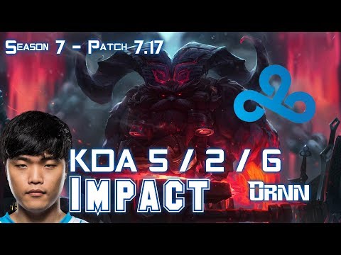 C9 Impact ORNN vs CAMILLE Top - Patch 7.17 NA Ranked