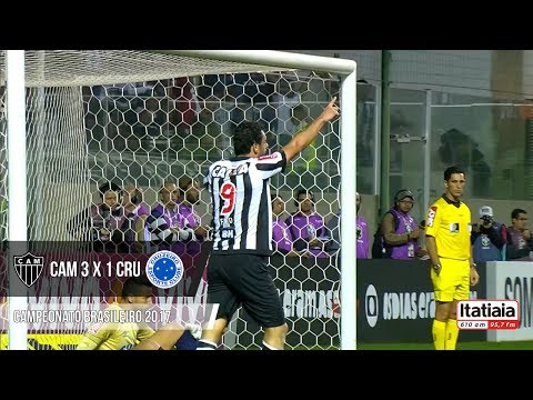 Gols - Atlético-MG 3 x 1 Cruzeiro - 02/07/2017 - Narração Vibrante & Mário Henrique Caixa (Itatiaia)