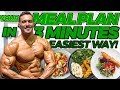 SET UP MEAL PLAN & MACROS IN 3 MINUTES (3 Easy Steps)