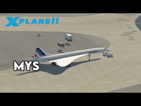 Concorde Air France | Paris ✈️ New York | Full Flight | XPlane 11