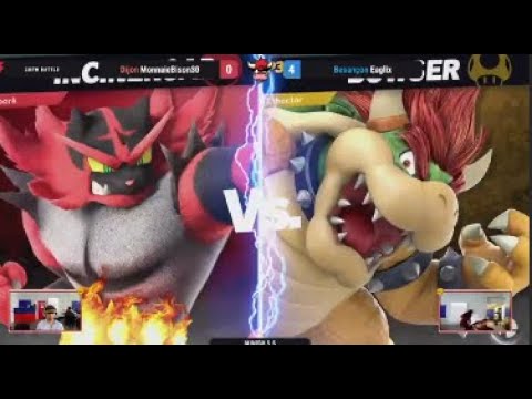 MINISH 5.5 SSBU - Rouffi (Incineroar) VS Ethector (Bowser) - Winner Round 1