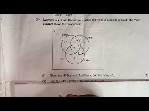 2023 GCE Maths P2 Exam Q1
