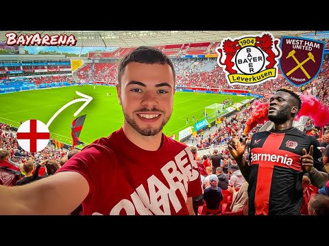 BRILLIANT BAYER LEVERKUSEN DESTROY WEST HAM 4-0 at the BayArena!!!