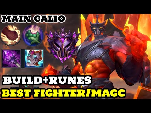 Wild rift Galio - Best build galio full Gameplay galio
