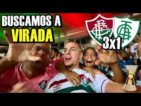 VIRADA TRICOLOR NO MARACA! Fluminense 3x1 América MG - VLOG NA ARQUIBANCADA | BRASILEIRÃO 2023
