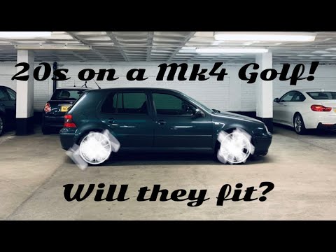 Fitting 20" Rotiform Wheels on a Mk4 Golf! Will They Fit?